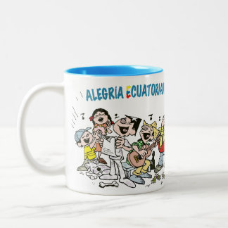 Taza JP y amigos Zweifarbige Tasse