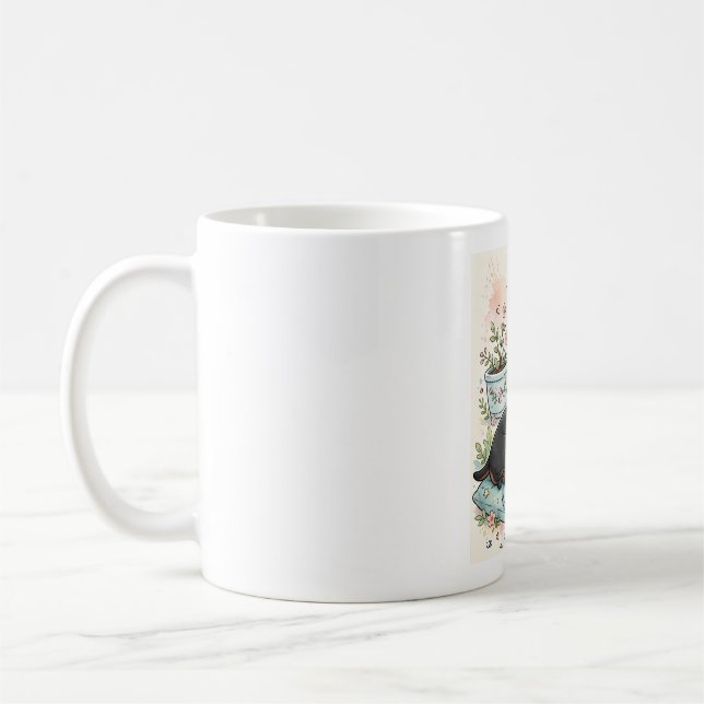 Taza Kawaii Perrito Cute Kaffeetasse (Links)