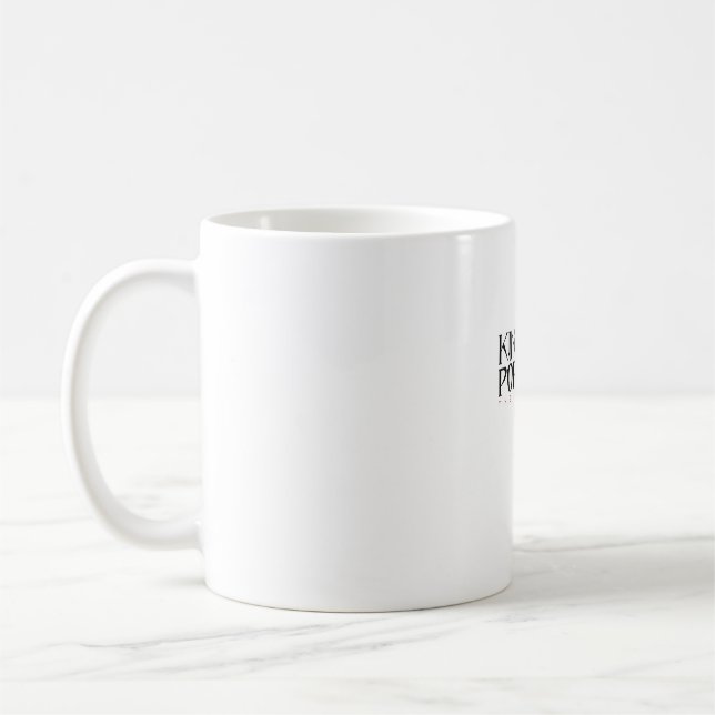 Taza KinnPorsche Logo Kaffeetasse (Links)