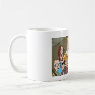 Taza la banda del patio kaffeetasse