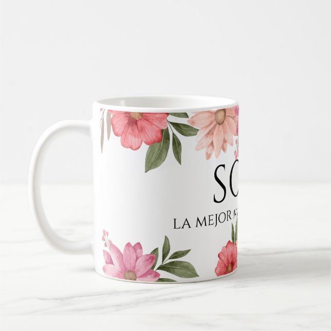 Taza la mejor mamá del mundo kaffeetasse (Links)