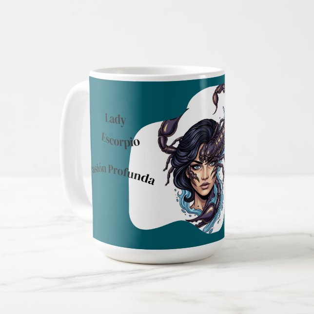 Taza Lady Escorpio Kaffeetasse (Vorderseite Links)