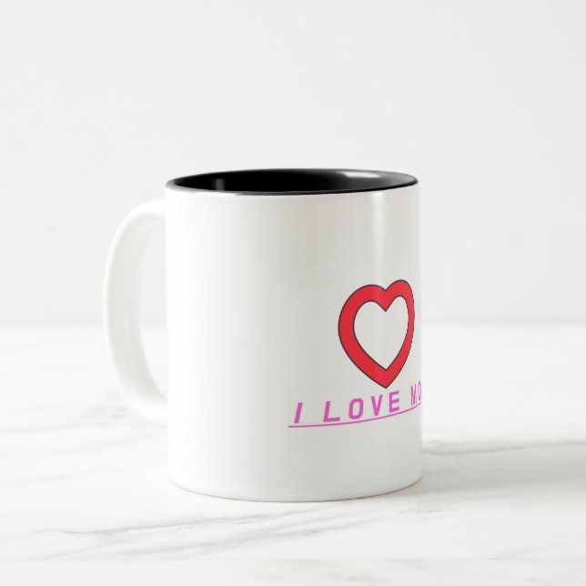 taza love mon zweifarbige tasse (Vorderseite Links)