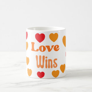 Taza “Love Wins” – El amor siempre gana Kaffeetasse