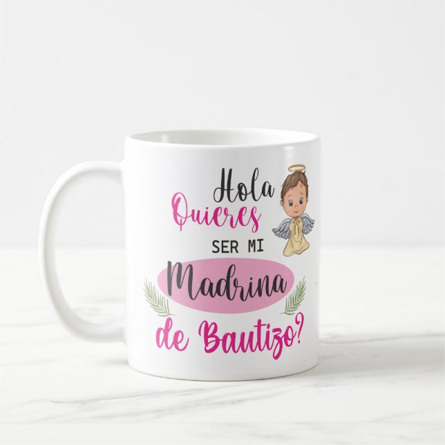 TAZA MADRINA DE BAUTIZO KAFFEETASSE (Links)