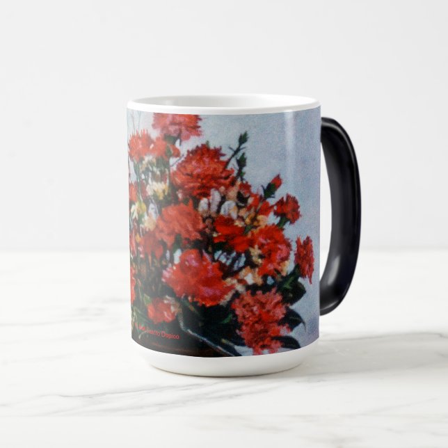 Taza Mágica Bodegón de flores Verwandlungstasse (VorderseiteRechts)
