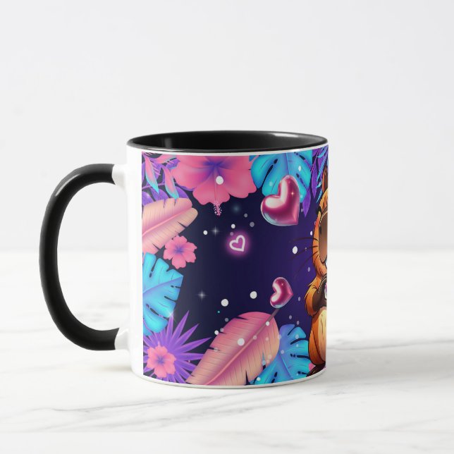 taza magica con motivo capybara tasse (Links)