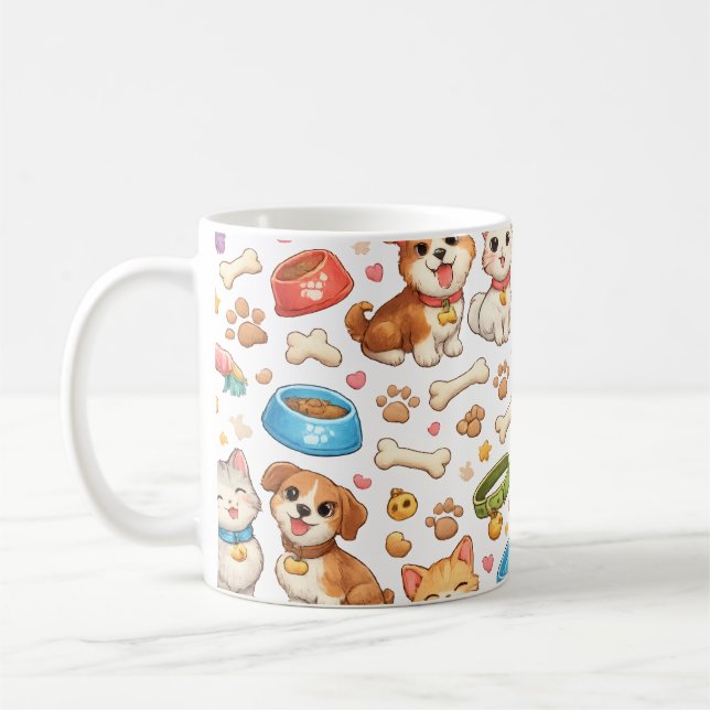 Taza mascota adorable kaffeetasse (Links)