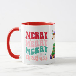 Taza Merry Christmas, Feliz Navidad Tasse