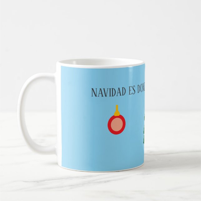 Taza Navideña Kaffeetasse (Links)
