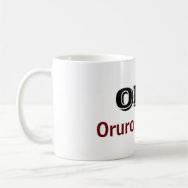 Taza Oruro  Bolivia Kaffeetasse
