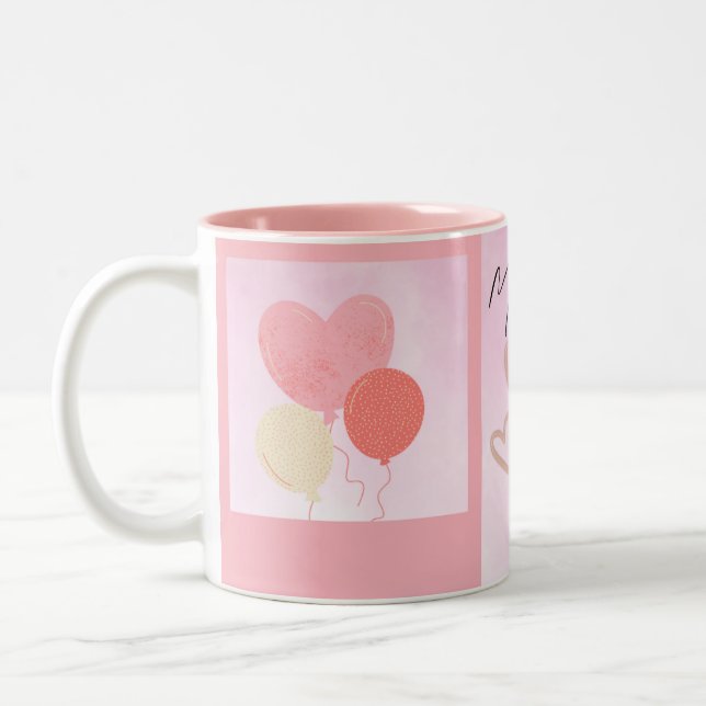 Taza para Mama  eres la Mejor Zweifarbige Tasse (Links)