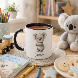 Taza para niños personalizada con diseño de animal tasse