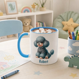 Taza para niños personalizada con diseño de animal tasse