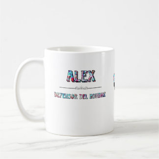 Taza personalizada Alex y su significado Kaffeetasse
