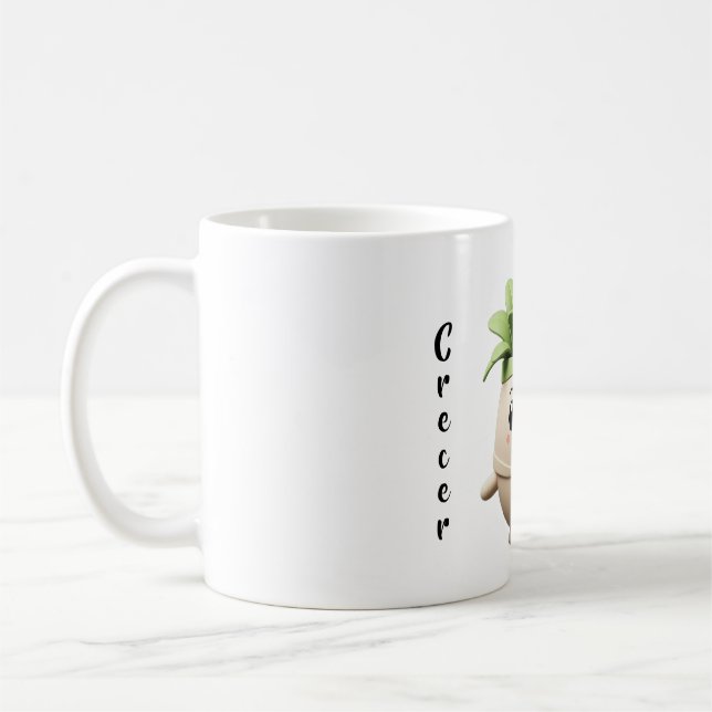 Taza Pipo Crecer – Mensaje Diario Kaffeetasse (Links)
