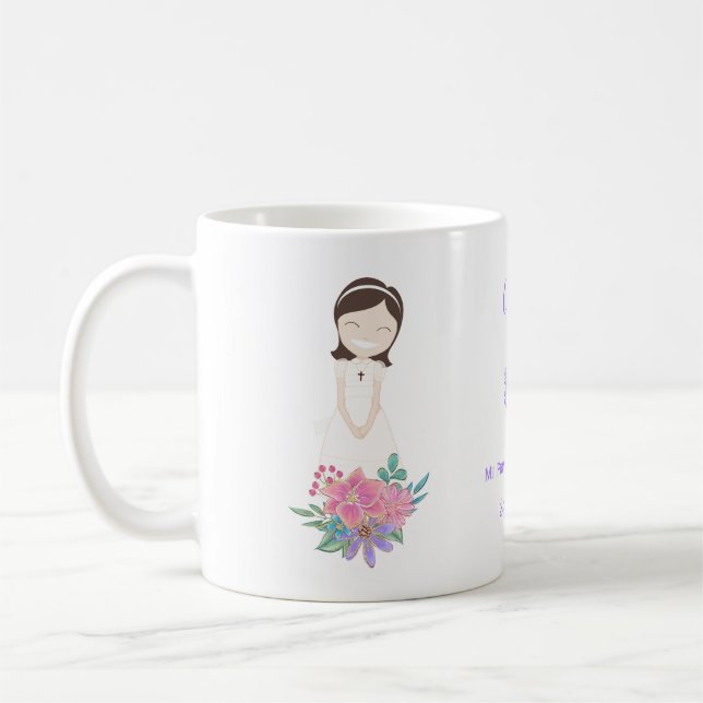 Taza Primera Comunión CECILIA Kaffeetasse (Links)