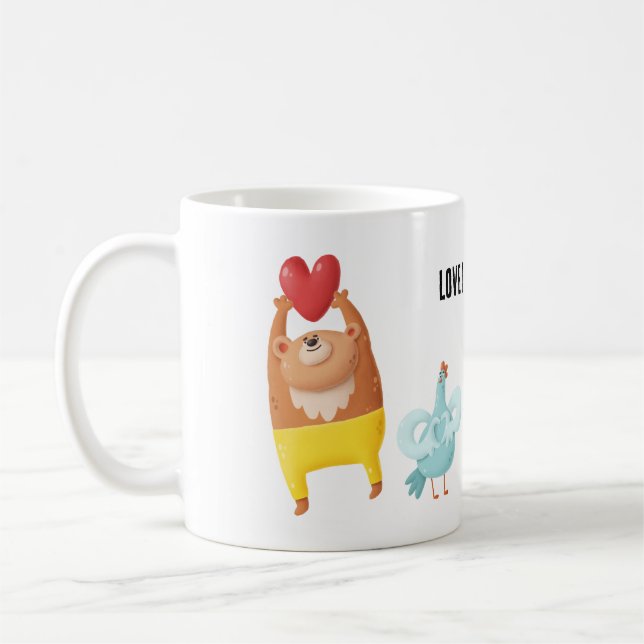Taza San Valentín Kaffeetasse (Links)