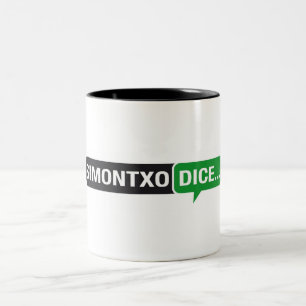 Taza Simontxo Würfel… Zweifarbige Tasse