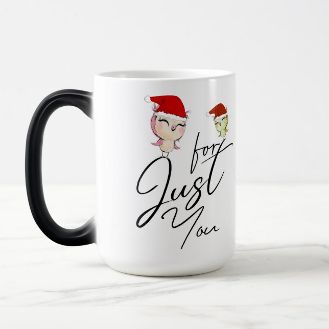 Taza sola para ti con búhos hermosas verwandlungstasse (Links)