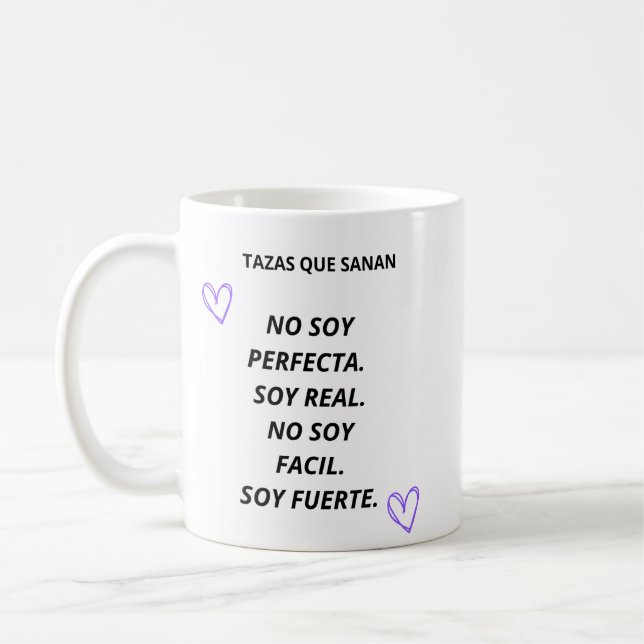 Taza Soy Suficiente – Frase de Empoderamiento  Kaffeetasse (Links)