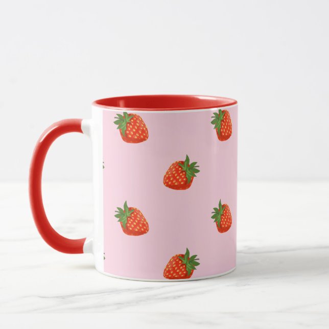 Taza Strawberries Tasse (Links)