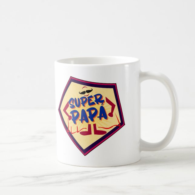 Taza Super Papá Kaffeetasse (Rechts)