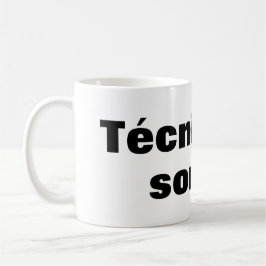 Taza técnico en sonido kaffeetasse