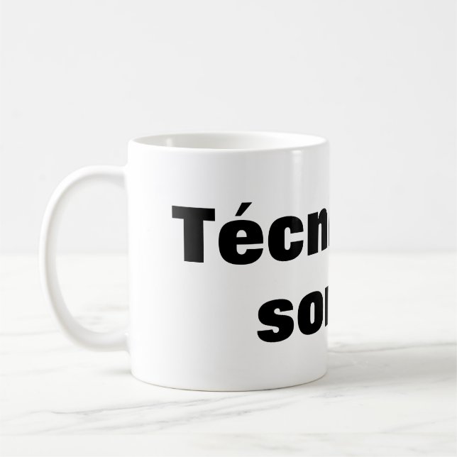Taza técnico en sonido kaffeetasse (Links)