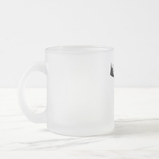 Taza venado negro mattglastasse (Links)
