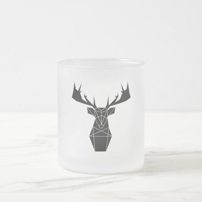 Taza venado negro mattglastasse (Mittel)