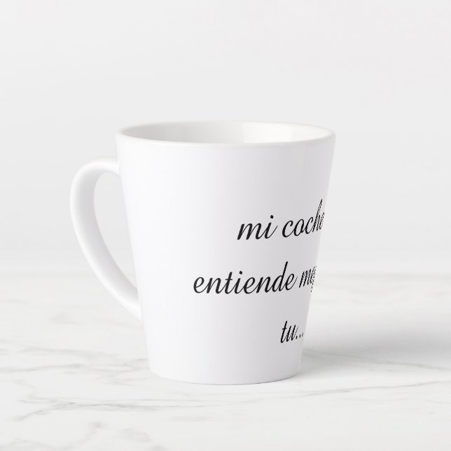 taza vilianes de humor  milchtasse (Linke Ecke)