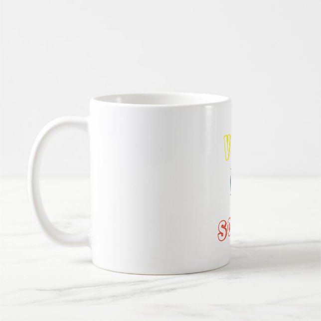 Taza viva la salsa kaffeetasse (Links)