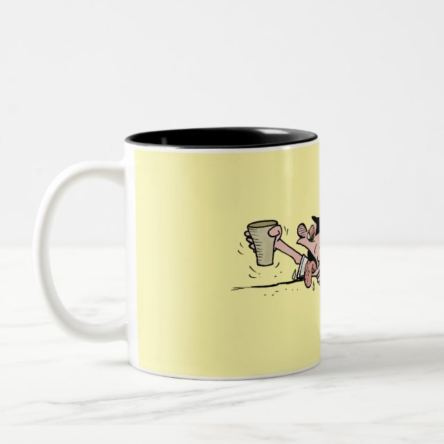 Taza Zweifarbige Tasse (Links)