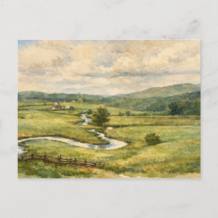Tazewell, Virginia Vintage Style Postkarte