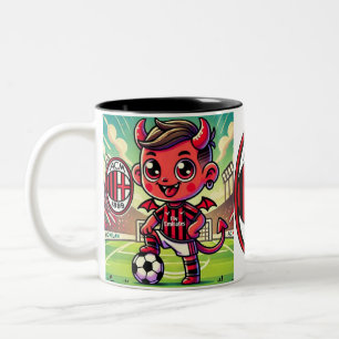 Tazza AC Mailand Zweifarbige Tasse