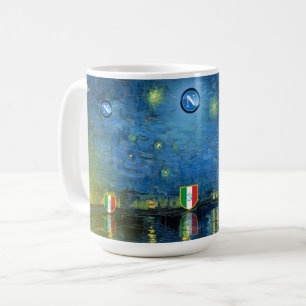 Tazza da latte comemorativa scudeta Napoli Kaffeetasse