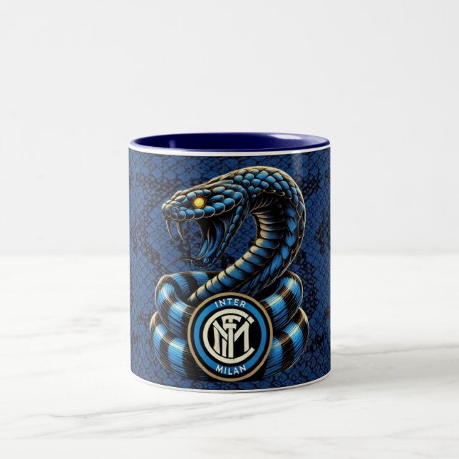 Tazza Inter calcio Zweifarbige Tasse (Mittel)