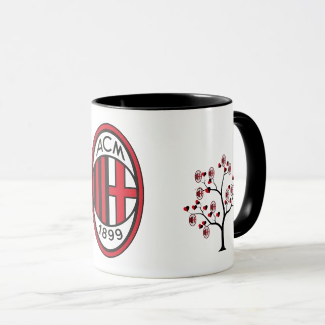 Tazza Milan calcio Tasse (VorderseiteRechts)