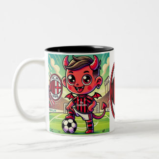 Tazza Milan calcio Zweifarbige Tasse