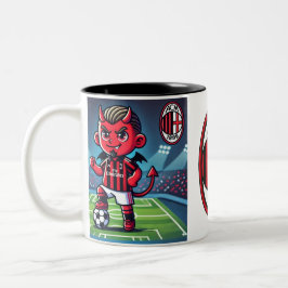 Tazza Milan calcio Zweifarbige Tasse