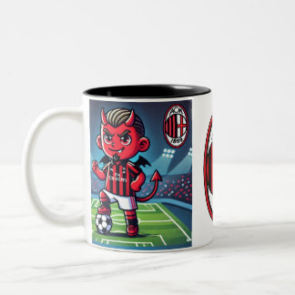 Tazza Milan calcio Zweifarbige Tasse