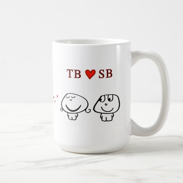 "TB-Herz SB " Kaffeetasse (Rechts)