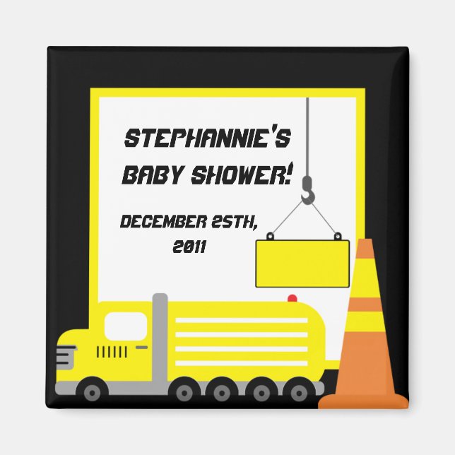 {TBA} 2"x2" Bau Günstige Magnet (Vorne)