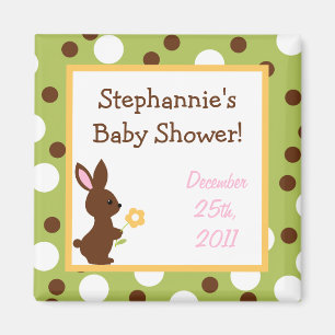 {TBA} 2"x2" Forest Friends Gastgeschenk Magnet