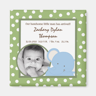 {TBA} 2"x2"Safari Adventure Announcement Magnet