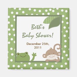 {TBA} 2"x2" Safari Adventure Gastgeschenk Magnet