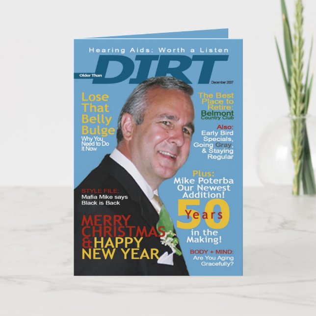 {TBA} 50. Geburtstagseinladung Einladung (Vorderseite)