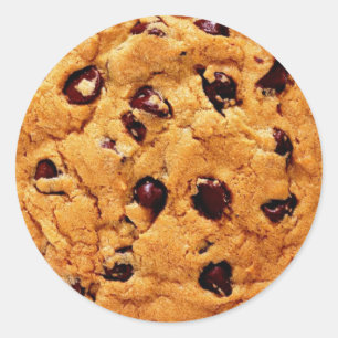 TBA-Sieger für Schokoladechips Runder Aufkleber