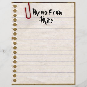 TBA & TOP 10! Memo aus der Mike...oder? Briefpapie